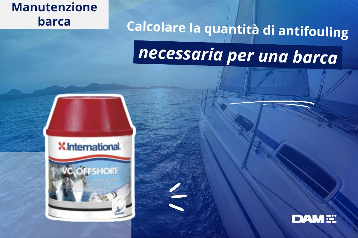 Calcolare la quantità di antifouling necessaria per una barca